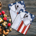 Sealyham Terrier Americana Kitchen Towel Set