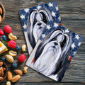 Shih Tzu Americana Kitchen Towel Set