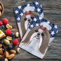 Shih Tzu Americana Kitchen Towel Set
