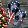 Skye Terrier Americana Kitchen Towel Set