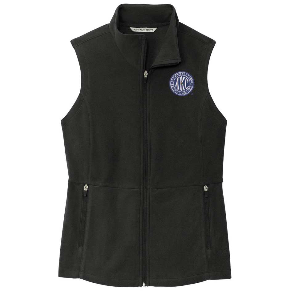 AKC Seal Embroidered Women's Fleece Vest