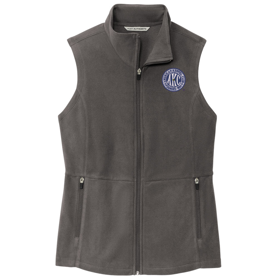 AKC Seal Embroidered Women's Fleece Vest