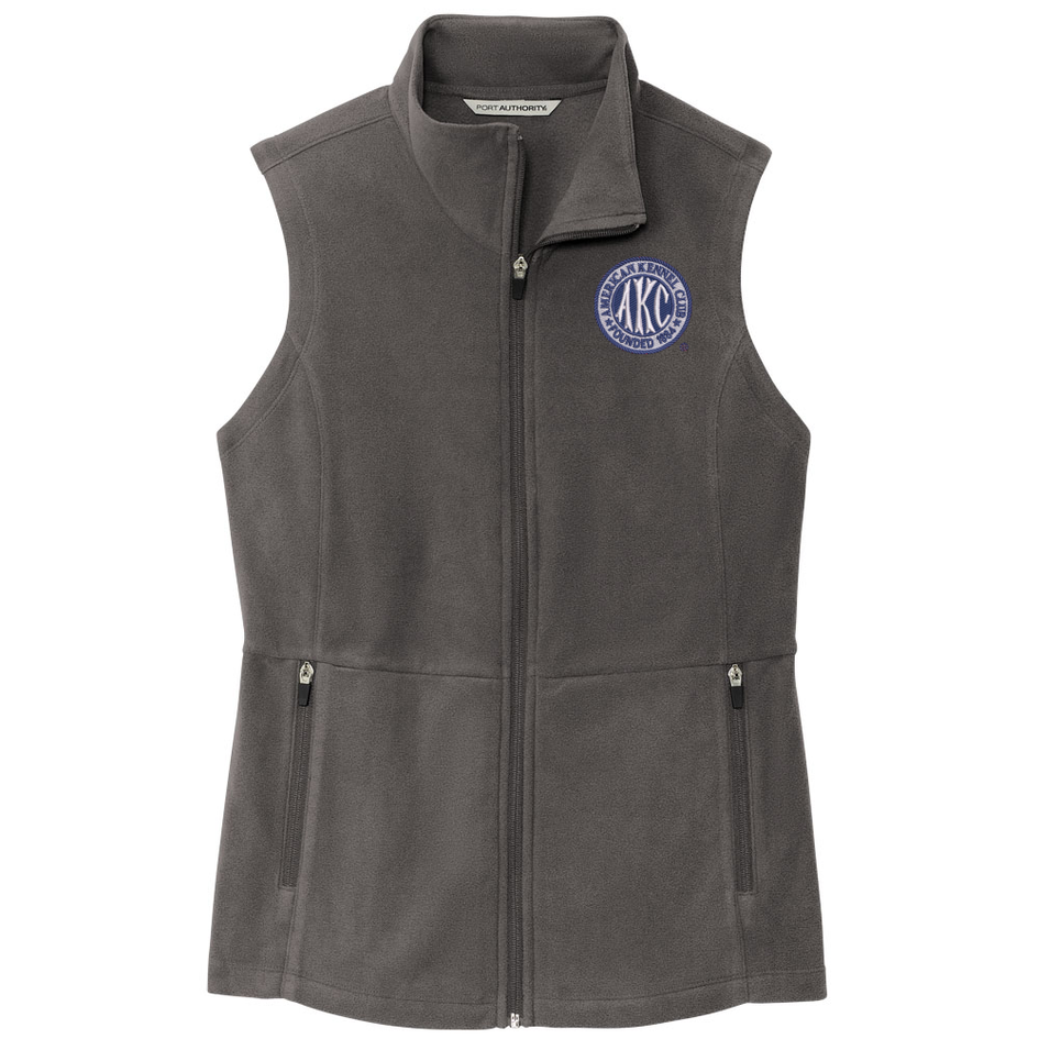 AKC Seal Embroidered Women's Fleece Vest