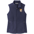 Akita Embroidered Women's Fleece Vest
