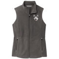 Alaskan Malamute Embroidered Women's Fleece Vest