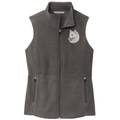 American Eskimo Dog Embroidered Women's Fleece Vest