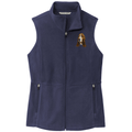 Basset Hound Embroidered Women's Fleece Vest