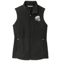 Bedlington Terrier Embroidered Women's Fleece Vest