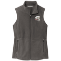 Bedlington Terrier Embroidered Women's Fleece Vest