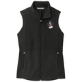 Bernese Mountain Dog Embroidered Women's Fleece Vest