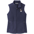 Bernese Mountain Dog Embroidered Women's Fleece Vest