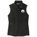 Bichon Frise Embroidered Women's Fleece Vest