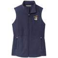 Biewer Terrier Embroidered Women's Fleece Vest
