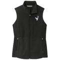 Border Collie Embroidered Women's Fleece Vest