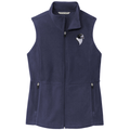 Border Collie Embroidered Women's Fleece Vest