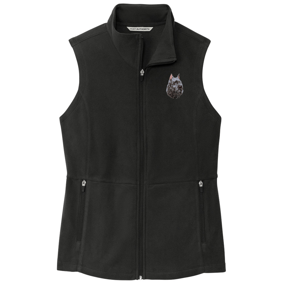 Bouvier des Flandres Embroidered Women's Fleece Vest