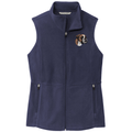 Boxer Embroidered Women's Fleece Vest