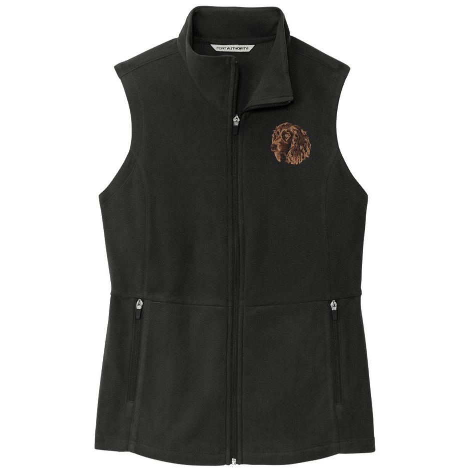 Boykin Spaniel Embroidered Women's Fleece Vest