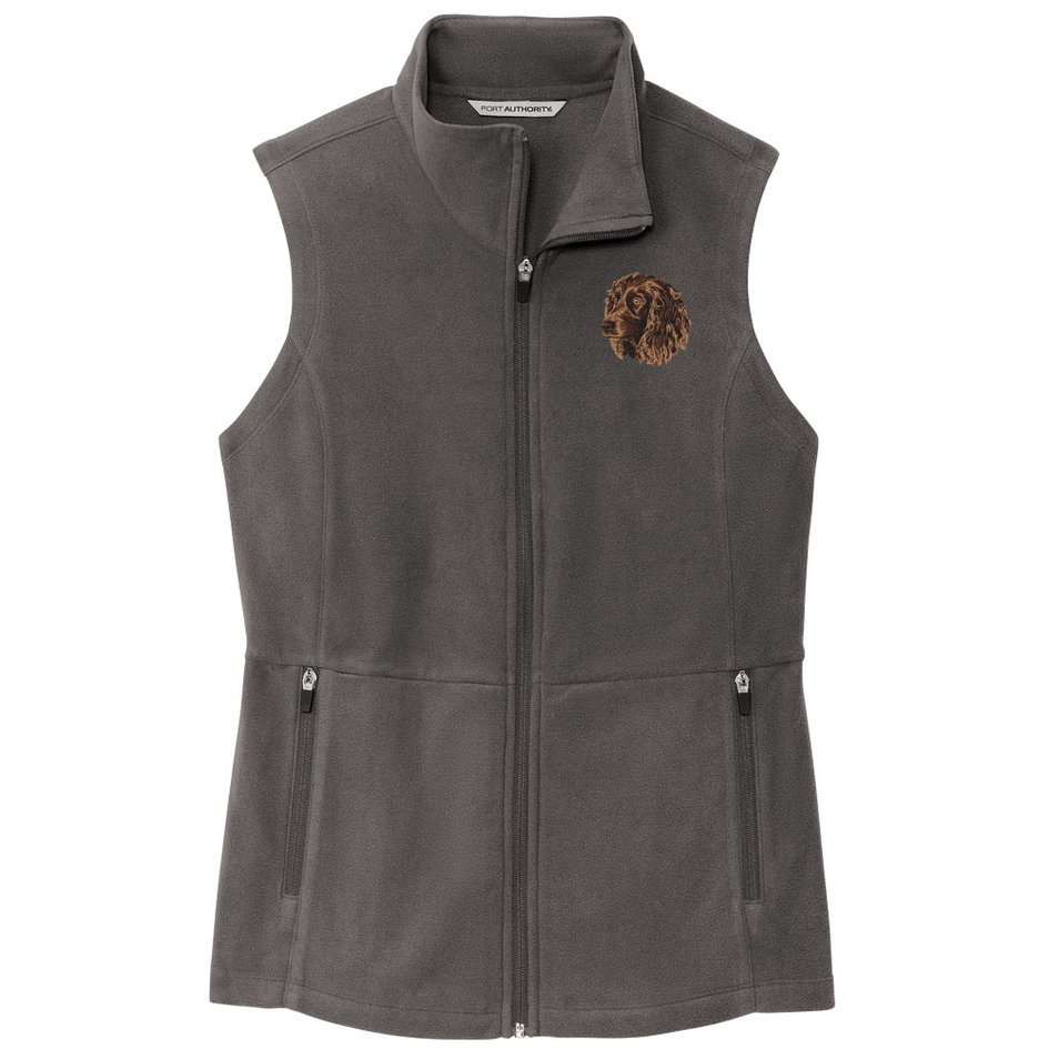 Boykin Spaniel Embroidered Women's Fleece Vest