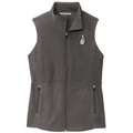 Cavalier King Charles Spaniel Embroidered Women's Fleece Vest
