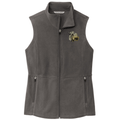Cesky Terrier Embroidered Women's Fleece Vest