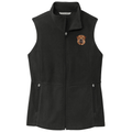 Chinese Shar-Pei Embroidered Women's Fleece Vest