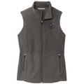 Cocker Spaniel Embroidered Women's Fleece Vest