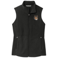 Collie Embroidered Women's Fleece Vest