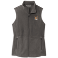 Collie Embroidered Women's Fleece Vest