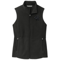 Curly-Coated Retriever Embroidered Women's Fleece Vest
