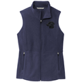 Curly-Coated Retriever Embroidered Women's Fleece Vest