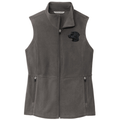 Curly-Coated Retriever Embroidered Women's Fleece Vest