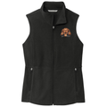 Dachshund Embroidered Women's Fleece Vest