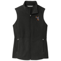 Doberman Pinscher Embroidered Women's Fleece Vest