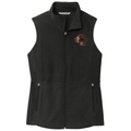 German Shorthaired Pointer Embroidered Women's Fleece Vest