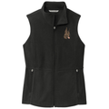 Great Dane Embroidered Women's Fleece Vest
