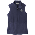 Kerry Blue Terrier Embroidered Women's Fleece Vest