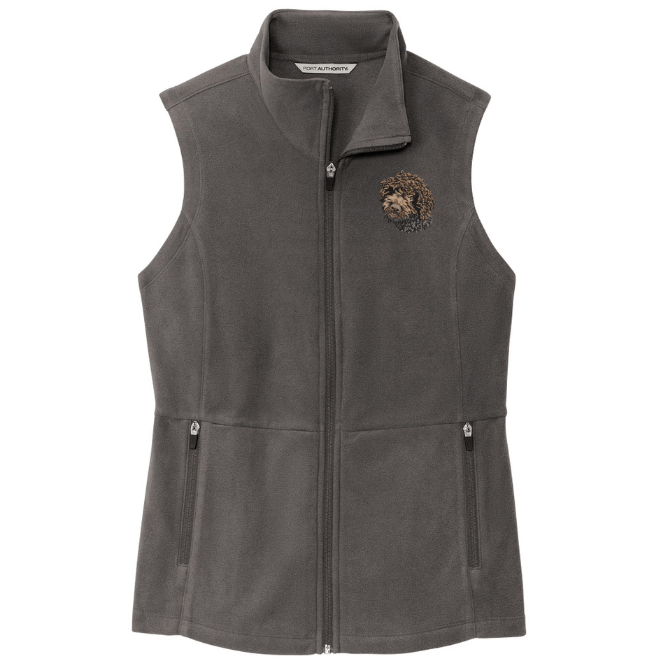 Lagotto Romagnolo Embroidered Women's Fleece Vest