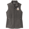 Maltese Embroidered Women's Fleece Vest