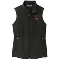 Miniature Pinscher Embroidered Women's Fleece Vest