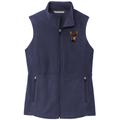 Miniature Pinscher Embroidered Women's Fleece Vest