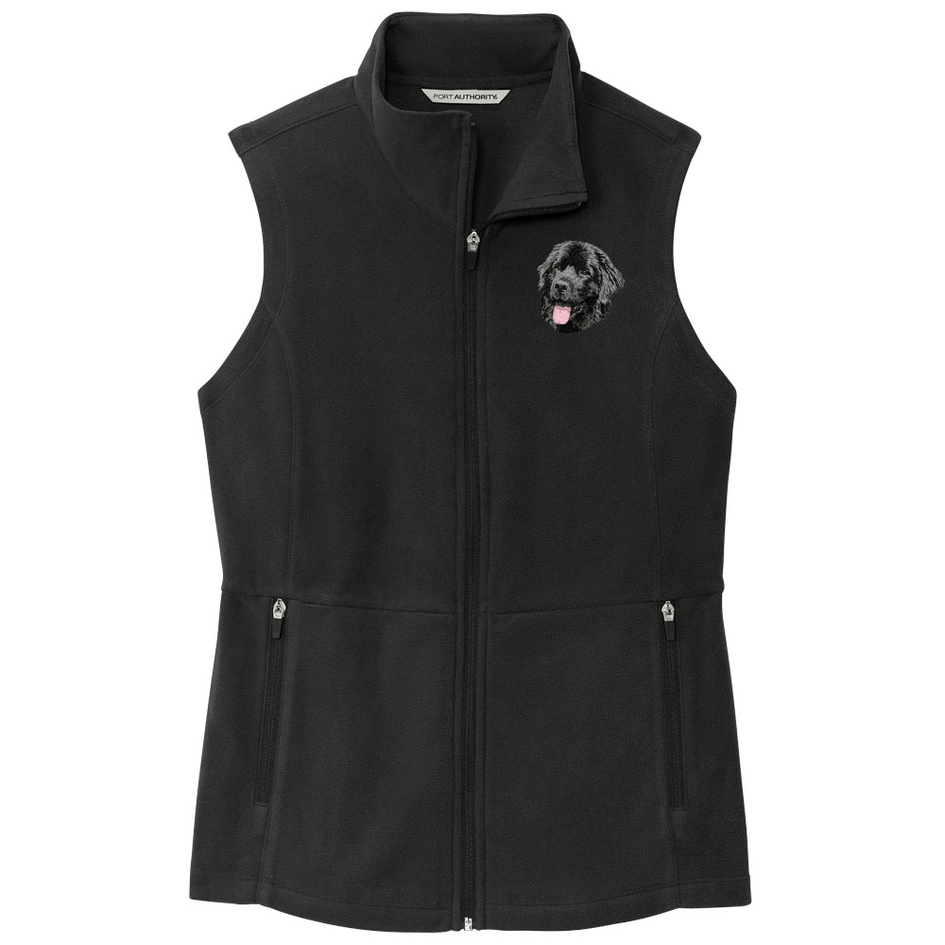 Newfoundland Embroidered Women's Fleece Vest