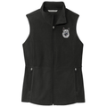 Norwegian Elkhound Embroidered Women's Fleece Vest