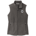 Norwegian Elkhound Embroidered Women's Fleece Vest