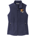 Parson Russell Terrier Embroidered Women's Fleece Vest