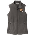 Parson Russell Terrier Embroidered Women's Fleece Vest