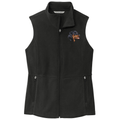 Rottweiler Embroidered Women's Fleece Vest