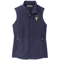 Saluki Embroidered Women's Fleece Vest