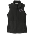 Scottish Deerhound Embroidered Women's Fleece Vest