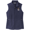 Saint Bernard Embroidered Women's Fleece Vest